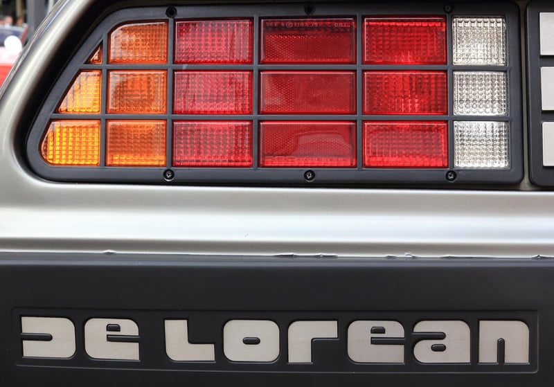 Delorean time machine